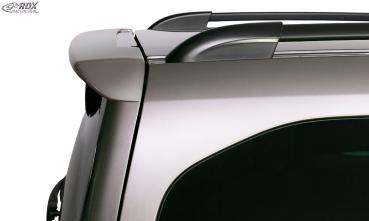 RDX Dachspoiler für CITROEN Berlingo, PEUGEOT Partner & Rifter, OPEL Combo, TOYOTA ProAce City mit Heckklappe Heckspoiler Spoiler