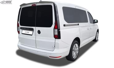 RDX Dachspoiler für VW Caddy SB 2K 2KN (2020+) & FORD Tourneo Connect SK SKN (2022+) mit geteilter Heckklappe Flügeltüren Heckspoiler Spoiler Flügeltürer