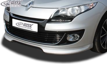 RDX Frontspoiler für RENAULT Megane 3 Limousine / Grandtour (2012+) Frontlippe Front Ansatz Spoilerlippe