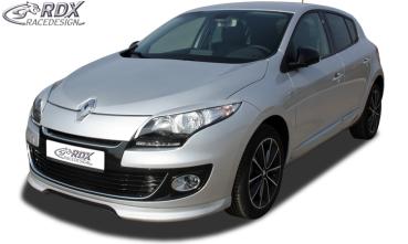 RDX Frontspoiler für RENAULT Megane 3 Limousine / Grandtour (2012+) Frontlippe Front Ansatz Spoilerlippe