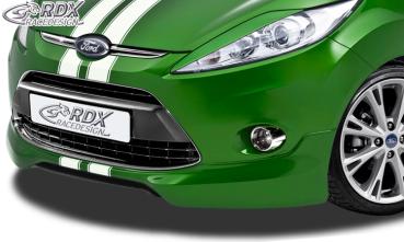 RDX Frontspoiler für FORD Fiesta MK7 JA8 JR8 (2008-2012) Frontlippe Front Ansatz Spoilerlippe