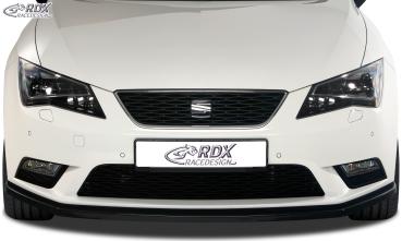 RDX Frontspoiler für SEAT Leon 5F / Leon 5F SC / Leon 5F ST Frontlippe Front Ansatz Vorne Spoilerlippe Schwert