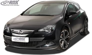 RDX Frontspoiler für OPEL Astra J GTC (nur für OPC-Line Frontlippe!) Frontlippe Front Ansatz Spoilerlippe