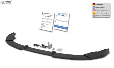 RDX Frontspoilerlippe VARIO-X für AUDI A6 4K C8 2F Frontlippe Front Ansatz Vorne Spoilerlippe