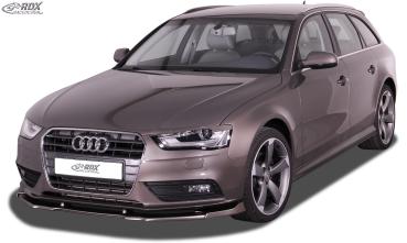 RDX Frontspoilerlippe VARIO-X für AUDI A4 B8 Facelift 2011+ Frontlippe "V2" Front Ansatz Vorne Spoilerlippe