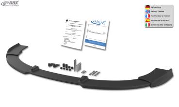 RDX Frontspoilerlippe VARIO-X für AUDI S4 B7 Frontlippe Front Ansatz Vorne Spoilerlippe