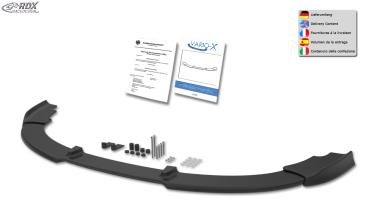 RDX Frontspoilerlippe VARIO-X für AUDI A6 4F 2008-2011 Frontlippe Front Ansatz Vorne Spoilerlippe