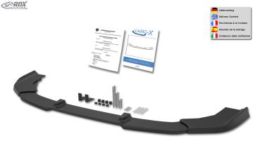 RDX Frontspoilerlippe VARIO-X für HYUNDAI Tucson N-Line (TL) 2018-2020 Frontlippe Front Ansatz Vorne Spoilerlippe