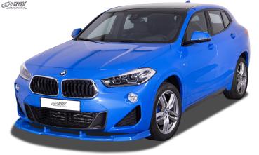 RDX Frontspoilerlippe VARIO-X für BMW X2 F39 M-Sport, M35i (2018+) Frontlippe Front Ansatz Vorne Spoilerlippe