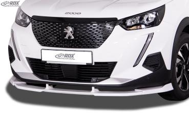 RDX Frontspoilerlippe VARIO-X für PEUGEOT 2008 (U) 2019+ Frontlippe Front Ansatz Vorne Spoilerlippe