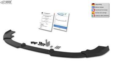 RDX Frontspoilerlippe VARIO-X für AUDI A5 S-Line / S5 (F5, 2020+) (Coupe + Cabrio + Sportback) Frontlippe Front Ansatz Vorne Spoilerlippe