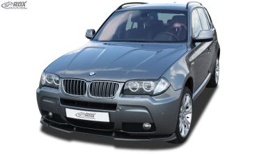 RDX Frontspoilerlippe VARIO-X für BMW X3 E83 M-Technik 2006+ Frontlippe Front Ansatz Vorne Spoilerlippe