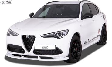RDX Frontspoilerlippe VARIO-X für ALFA ROMEO Stelvio (949) 2017+ Frontlippe Front Ansatz Vorne Spoilerlippe