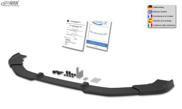 RDX Frontspoilerlippe VARIO-X für VOLVO V90 / S90 (2016-2020) Frontlippe Front Ansatz Vorne Spoilerlippe
