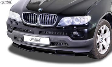RDX Frontspoilerlippe VARIO-X für BMW X5 E53 2003+ Frontlippe Front Ansatz Vorne Spoilerlippe