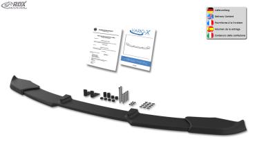 RDX Frontspoilerlippe VARIO-X für BMW X5 E53 2003+ Frontlippe Front Ansatz Vorne Spoilerlippe