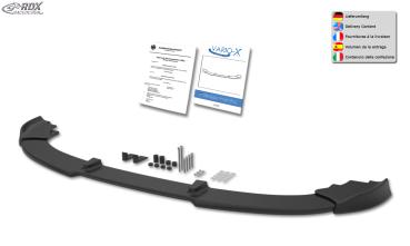 RDX Frontspoilerlippe VARIO-X für BMW 3er E92 / E93 2010-2013 Frontlippe Front Ansatz Vorne Spoilerlippe