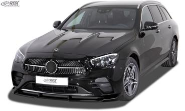 RDX Frontspoilerlippe VARIO-X für MERCEDES E-Klasse AMG-Line (2020+) W213, S213, A238, C238 Frontlippe Front Ansatz Vorne Spoilerlippe