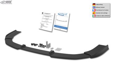 RDX Frontspoilerlippe VARIO-X für CITROEN C5 2008+ Frontlippe Front Ansatz Vorne Spoilerlippe