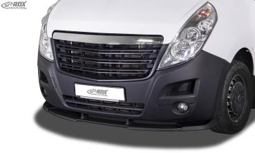 RDX Frontspoilerlippe VARIO-X für RENAULT Master (2010+) & OPEL Movano (2010+) Frontlippe Front Ansatz Vorne Spoilerlippe