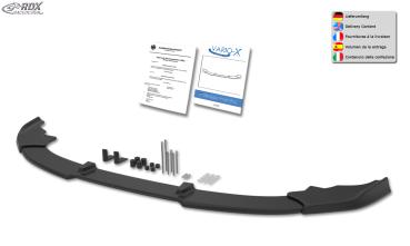 RDX Frontspoilerlippe VARIO-X für VW ID.7 (ED / 2023+) Frontlippe Front Ansatz Vorne Spoilerlippe