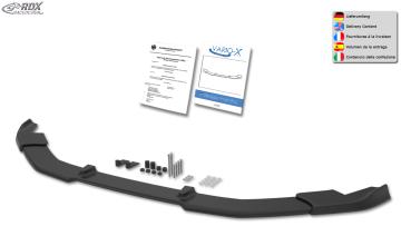 RDX Frontspoilerlippe VARIO-X für HYUNDAI H-1 (TQ / 2018+) Frontlippe Front Ansatz Vorne Spoilerlippe