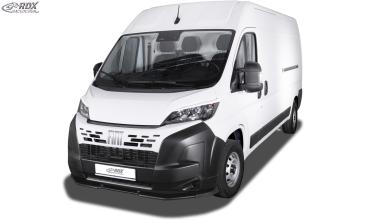 RDX Frontspoilerlippe VARIO-X für FIAT Ducato, CITROEN Jumper, PEUGEOT Boxer, OPEL Movano, TOYOTA ProAce Max (2024+) Frontlippe Front Ansatz Vorne Spoilerlippe