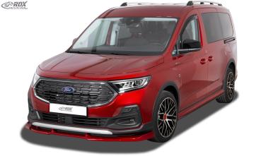 RDX Frontspoiler VARIO-X für FORD Transit Connect Active & Tourneo Connect Active (SK, SKN / 2022-heute) Frontlippe Front Ansatz Vorne Spoilerlippe