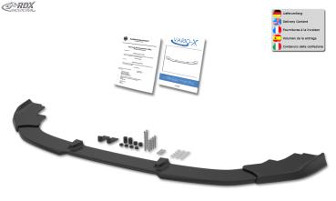 RDX Frontspoiler VARIO-X für HYUNDAI KONA (2020-2023) N / N-Line Frontlippe Front Ansatz Vorne Spoilerlippe