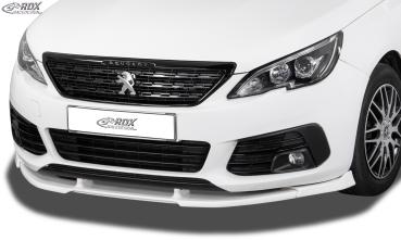 RDX Frontspoiler VARIO-X für PEUGEOT 308 (Typ L / 2017-2021) Frontlippe Front Ansatz Vorne Spoilerlippe