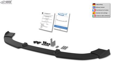 RDX Frontspoilerlippe VARIO-X für MAZDA 2 (DY) 2003-2007 Frontlippe Front Ansatz Vorne Spoilerlippe