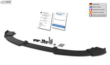RDX Frontspoilerlippe VARIO-X für MERCEDES SLK R170 2000+ Frontlippe Front Ansatz Vorne Spoilerlippe