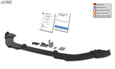 RDX Frontspoilerlippe VARIO-X für NISSAN 370Z 2008-2013 Frontlippe Front Ansatz Vorne Spoilerlippe