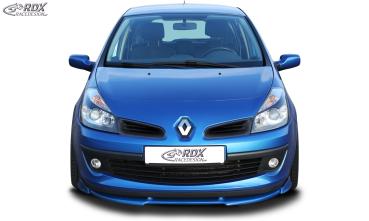RDX Frontspoilerlippe VARIO-X für RENAULT Clio 3 Phase 1 (nicht RS) Frontlippe Front Ansatz Vorne Spoilerlippe