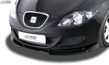 RDX Frontspoilerlippe VARIO-X für SEAT Leon 1P -2009 (nicht FR, Cupra) Frontlippe Front Ansatz Vorne Spoilerlippe