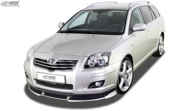 RDX Frontspoilerlippe VARIO-X für TOYOTA Avensis (T25) 2006-2009 Frontlippe Front Ansatz Vorne Spoilerlippe