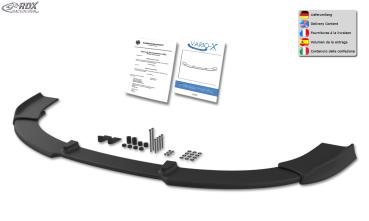 RDX Frontspoilerlippe VARIO-X für VW Passat B6 / 3C Frontlippe Front Ansatz Vorne Spoilerlippe