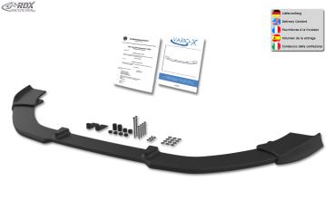 RDX Frontspoilerlippe VARIO-X für VW Passat B7 / 3C Frontlippe Front Ansatz Vorne Spoilerlippe
