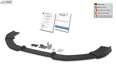 RDX Frontspoilerlippe VARIO-X für VW Passat CC -2012 Frontlippe Front Ansatz Vorne Spoilerlippe