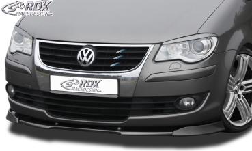 RDX Frontspoilerlippe VARIO-X für VW Touran 2007+ Frontlippe Front Ansatz Vorne Spoilerlippe