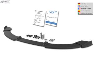 RDX Frontspoilerlippe VARIO-X für VOLVO C70 (Typ M) -2010 Frontlippe Front Ansatz Vorne Spoilerlippe