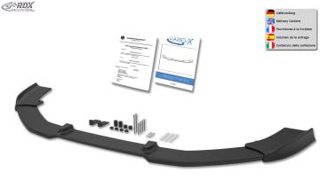 RDX Frontspoilerlippe VARIO-X für OPEL Insignia OPC-Line (-2013) (Passend an Fahrzeuge mit OPC-Line Frontansatz) Frontlippe Front Ansatz Vorne Spoilerlippe