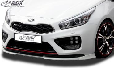 RDX Frontspoilerlippe VARIO-X für KIA Ceed GT & Pro Ceed GT Typ JD Frontlippe Front Ansatz Vorne Spoilerlippe