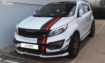 RDX Frontspoilerlippe VARIO-X für KIA Sportage (SL) Frontlippe Front Ansatz Vorne Spoilerlippe