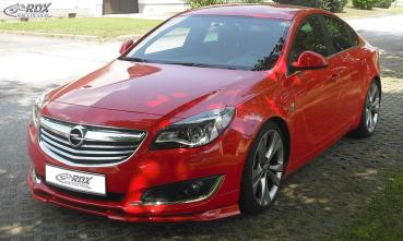 RDX Frontspoilerlippe VARIO-X für OPEL Insignia OPC-Line (2013+) (Passend an Fahrzeuge mit OPC-Line Frontansatz) Frontlippe Front Ansatz Vorne Spoilerlippe