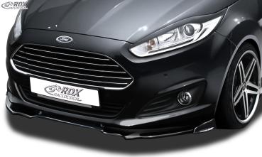 RDX Frontspoilerlippe VARIO-X für FORD Fiesta MK7 JA8 JR8 (2012+) Frontlippe Front Ansatz Vorne Spoilerlippe