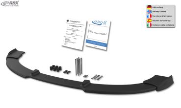 RDX Frontspoilerlippe VARIO-X für OPEL Astra H GTC & TwinTop Frontlippe Front Ansatz Vorne Spoilerlippe