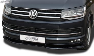 RDX Frontspoilerlippe VARIO-X für VW T6 (für werkseitig lackierte und unlackierte Stoßstange) Frontlippe Front Ansatz Vorne Spoilerlippe