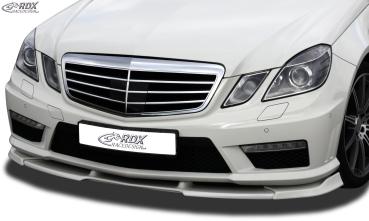 RDX Frontspoilerlippe VARIO-X für MERCEDES E-Klasse W212 AMG 2009-2013 Frontlippe Front Ansatz Vorne Spoilerlippe