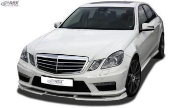 RDX Frontspoilerlippe VARIO-X für MERCEDES E-Klasse W212 AMG 2009-2013 Frontlippe Front Ansatz Vorne Spoilerlippe